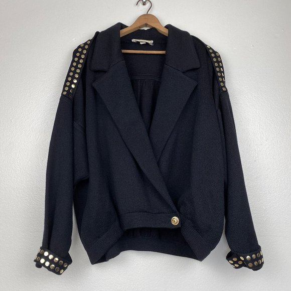 St. John Jackets & Blazers - St John Studded Santana Crossover Blazer